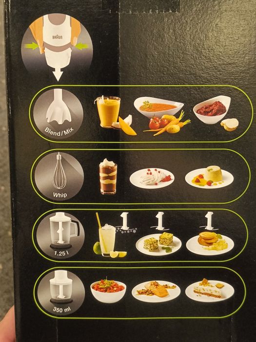 Blender ręczny Braun multiquick 5v