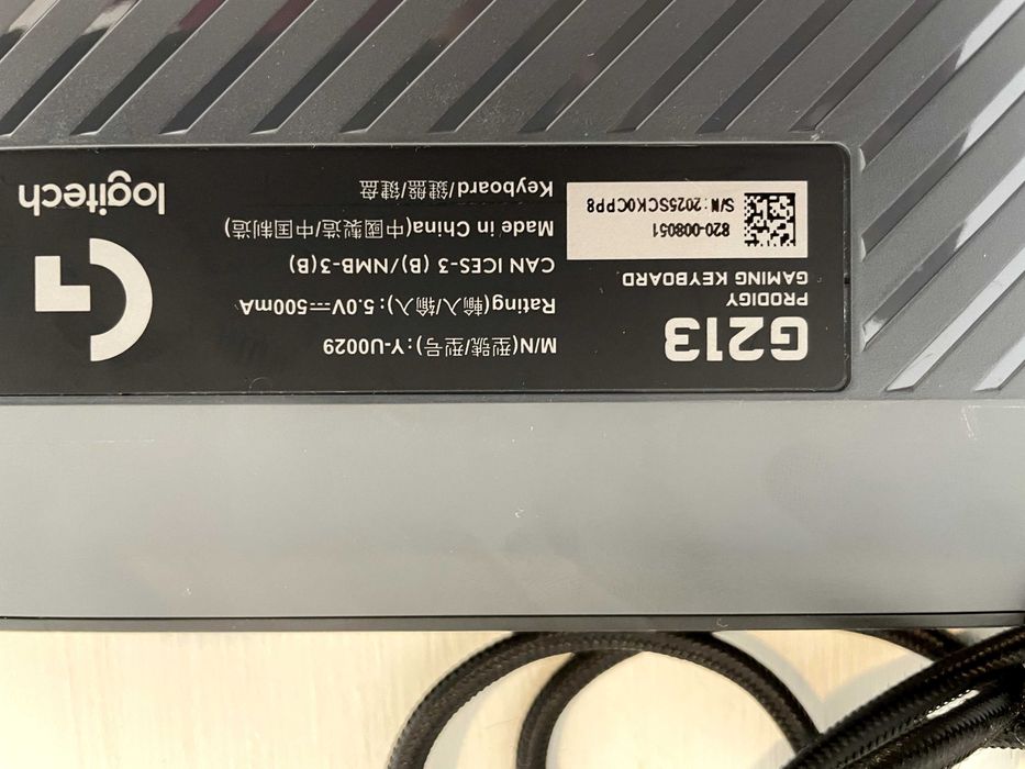 Teclado Logitech G213 - Gaming