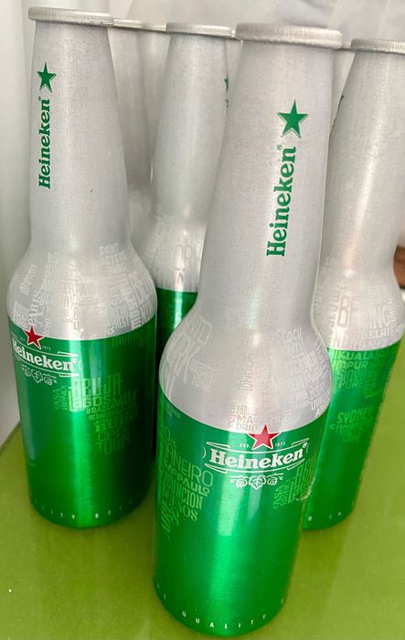 Garrafas colecionáveis Heineken