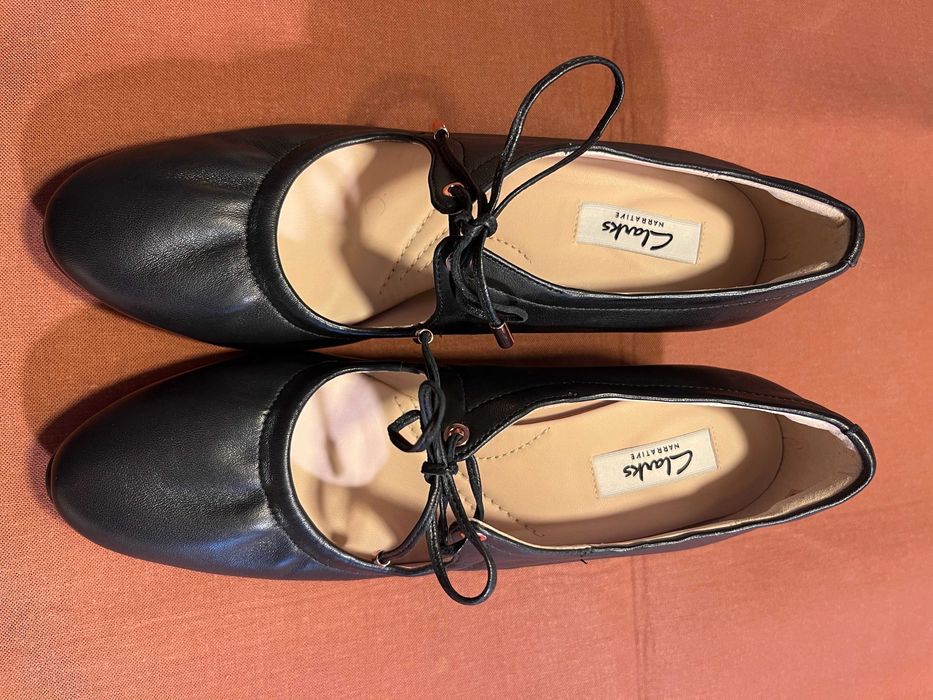 Clarks | Ankle Boots | Size 39 | Leather | Black | Heel 5 cm
