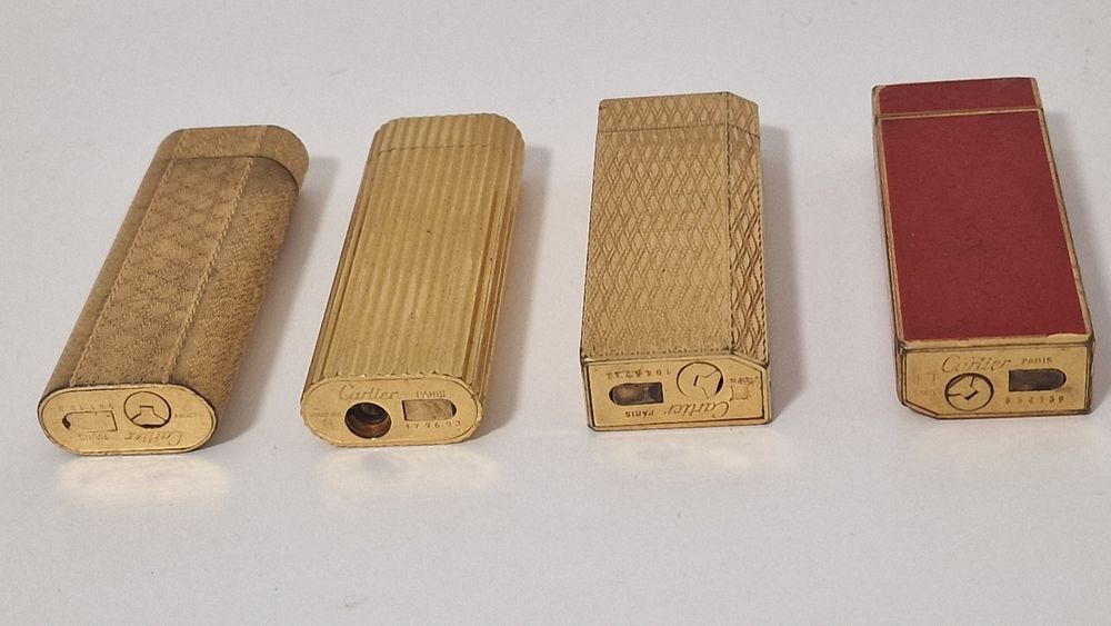 Coleção de isqueiros Cartier