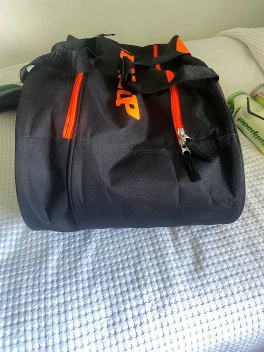 Saco de Padel Dunlop Play – Preto/Laranja