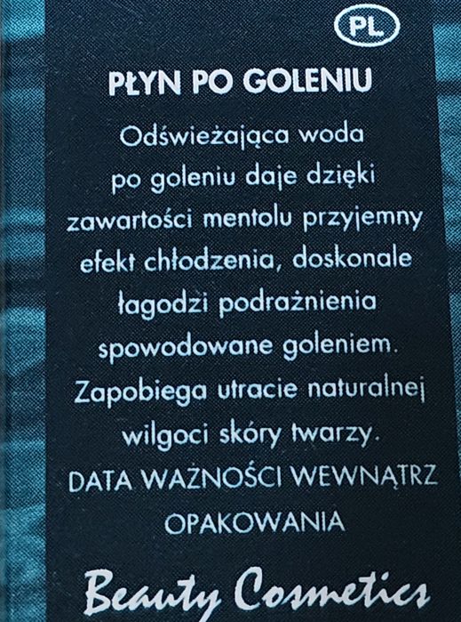 Beauty Face woda po goleniu 100ml.