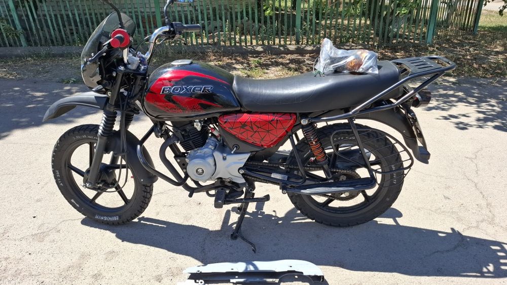 Глушитель Bajaj Boxer BM125 X, 150 Х баджадж боксер