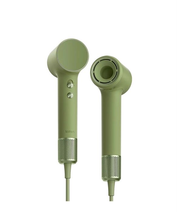 Фен Laifen MINI, 1 насадки, тревел сумка, зелений джангл