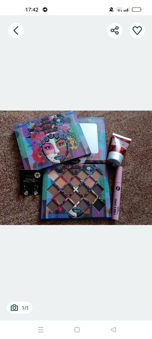 Палітра тіней + туш