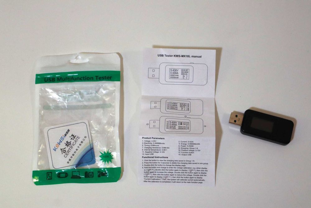 USB-A Voltage/Current Multimeter430450741442007042
