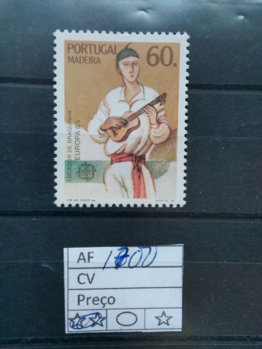 1985 Europa CEPT Açores MNH **