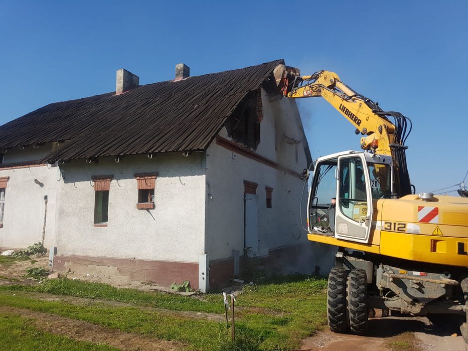 Roboty ziemne wyburzenia
