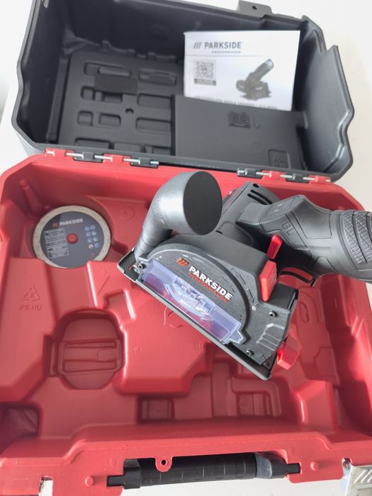 Kit completo Serra/Rebarbadora 12v Performance Parkside