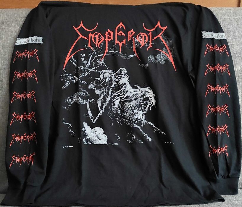 Emperor s/t Rider Longsleeve Gildan XL Limbonic Art Dimmu Borgir Ulver