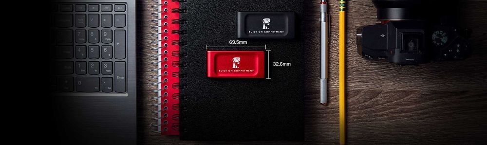 Зовнішній SSD-накопичувач Kingston XS1000 2TB Red (SXS1000R/2000GA)