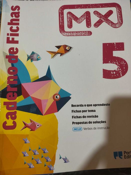 Livros atividades 6 ano Agrupamento Daniel Sampaio