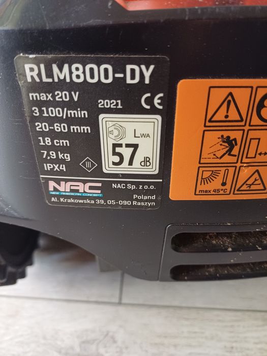 Robot koszący NAC  RLM 800 DY