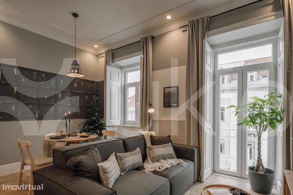 Apartamento T2 em centro de Campo Ourique