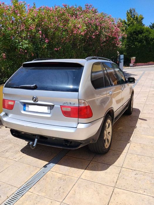Viatura  BMW X53 trata o próprio