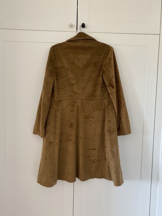 Płaszcz teddy bear miś karmelowy