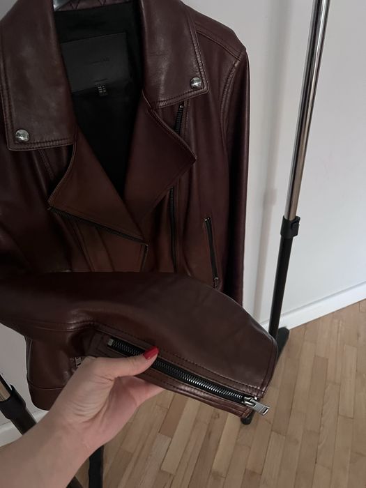 Шкіряна класична куртка від масімо дутті