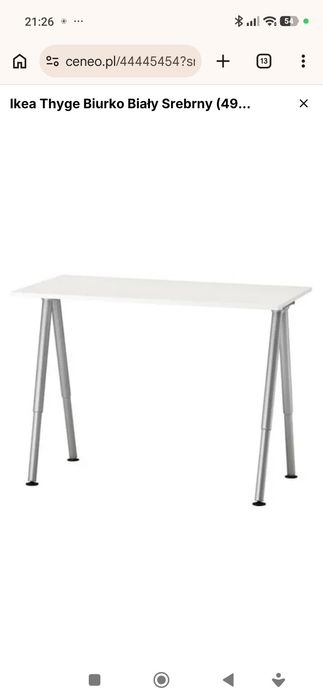 Biurki THYGE IKEA 120x60