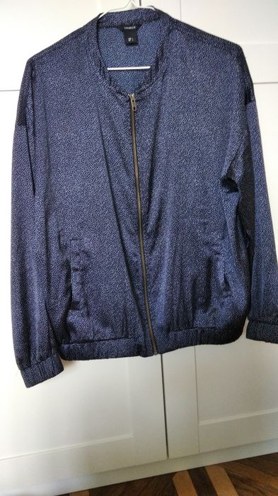 Satynowa kurtka bomberka Lindex M L 38 40