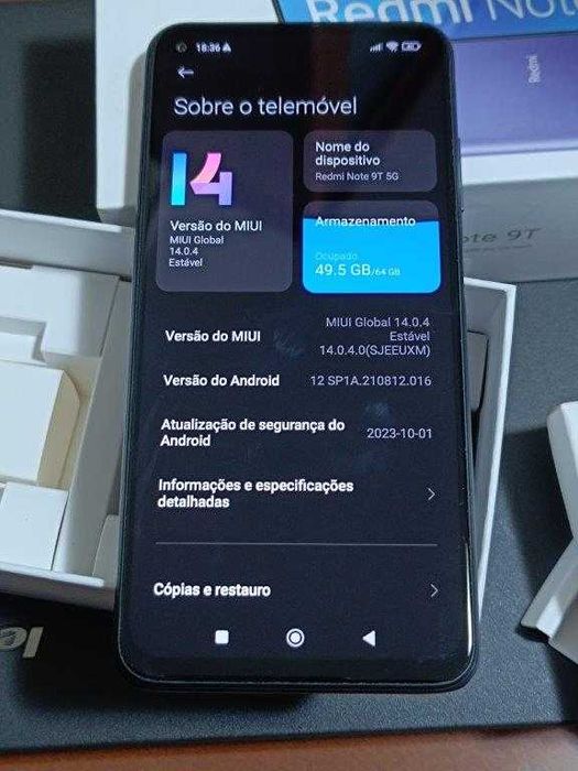 Xiaomi Redmi Note 9T 5G