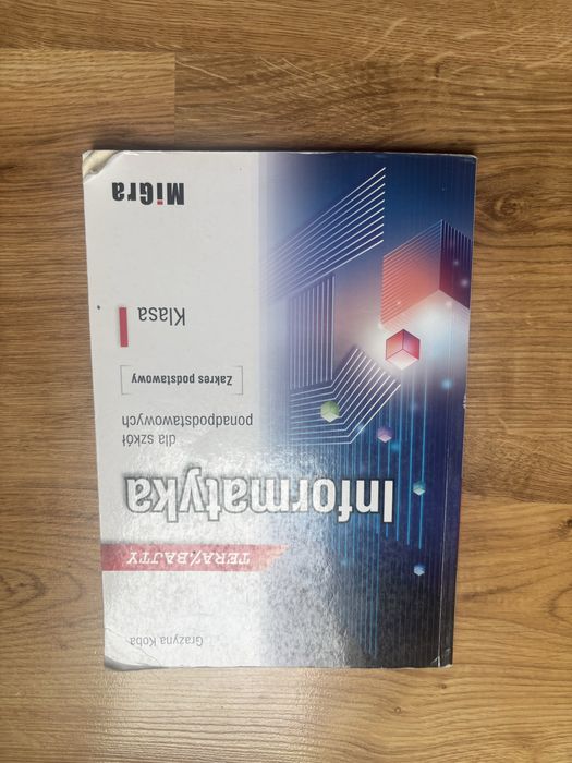 Podręcznik informatyka klasa 1