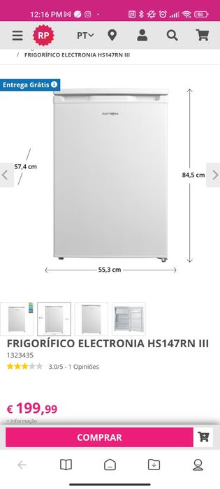 Frigorífico Electronia