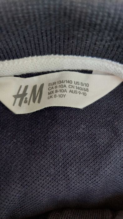 Polo de menino azul escuro H&M