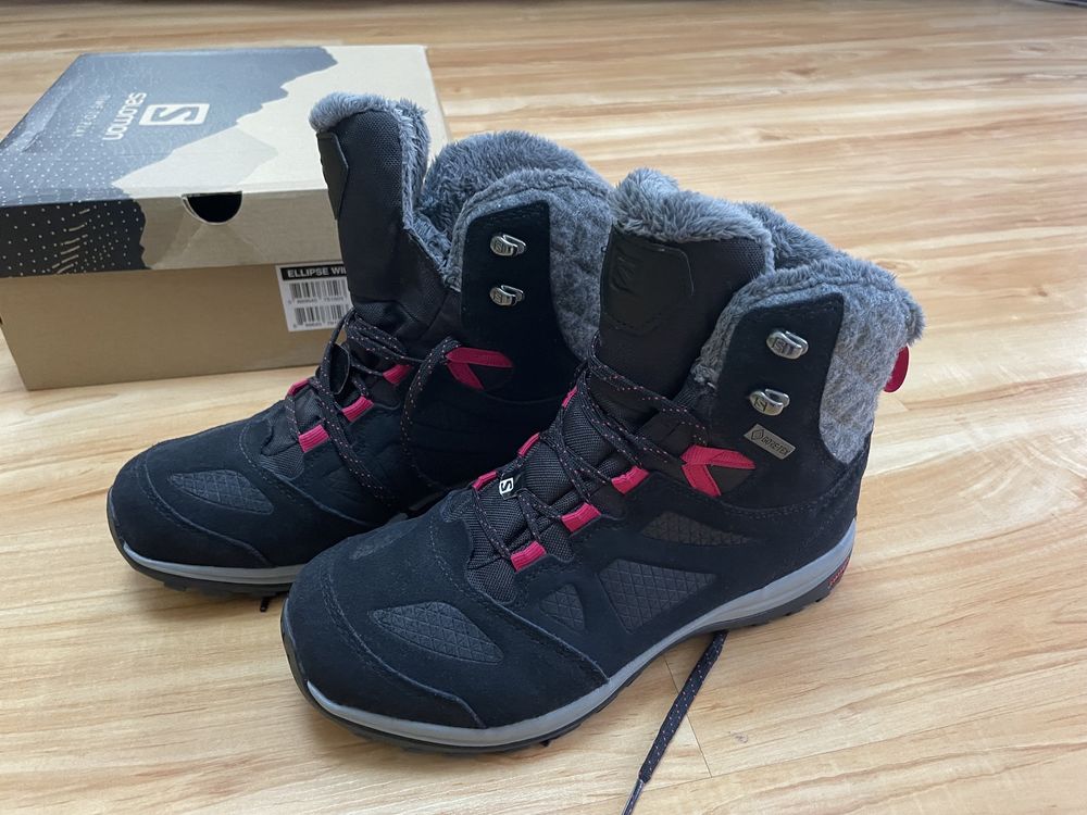 Buty damskie Salomon Ellipse Winter GTX NOWE rozmiar 37 1 3 Krakow D bniki OLX.pl