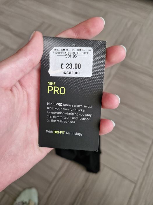 Детские термоштаны Nike Pro, разм. S