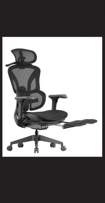 Кресло компьтерное офисное эргономичное OfficePro Elite Black НОВОЕ
