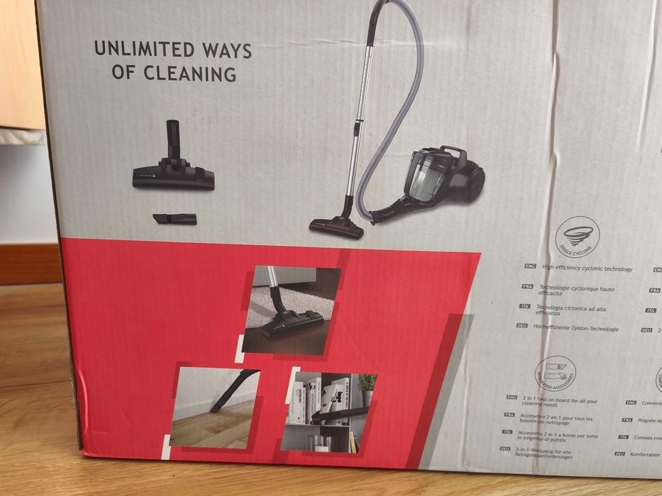 Aspirador sem saco Hoover HP105HM, novo caixa lacrada, garantia