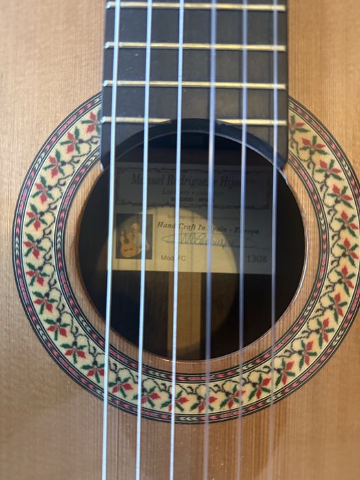 Guitarra Clássica Manuel Rodriguez Hijos Mod. FC 1308 - Espanha + Case Original