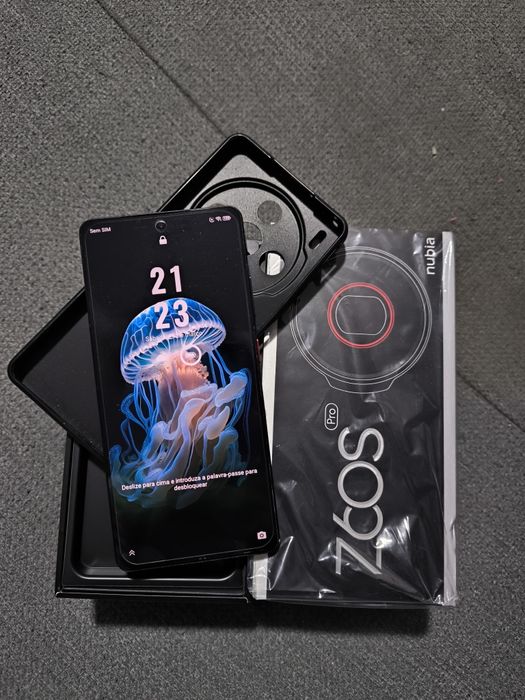 Nubia Z60S Pro 16gb DDR5, 512GB, excelente máquina, como novo