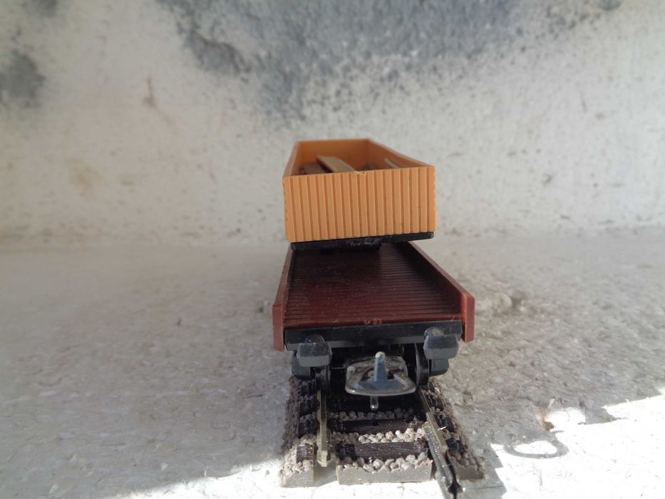 1:87 LIMA Vagão mercadorias de tranporte de camiões comboio