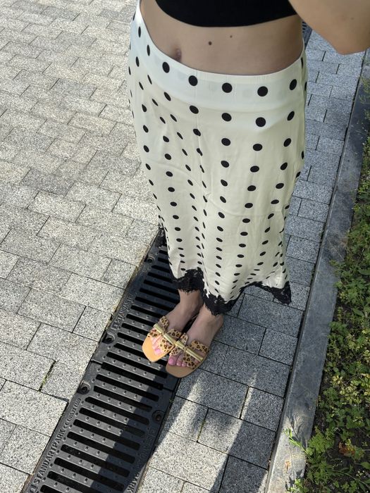 трендова спідниця polka dot