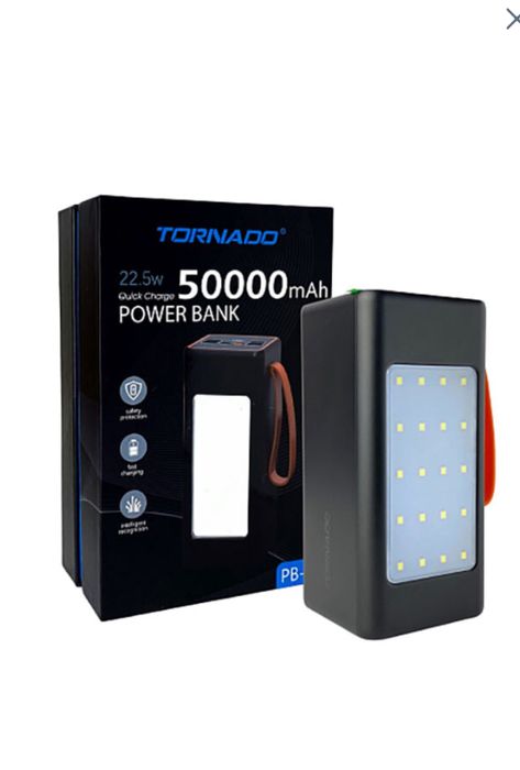 Павербанк tornado 50000mAh 22,5w