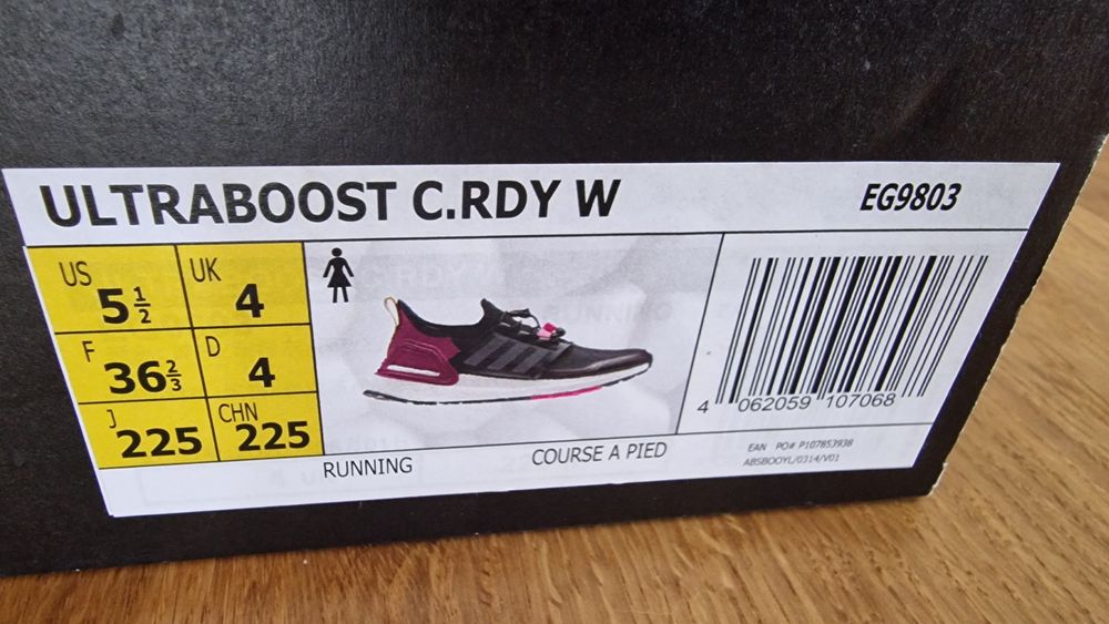 Adidasy UltraBoost C.RDY W rozmiar 36 i 2/3