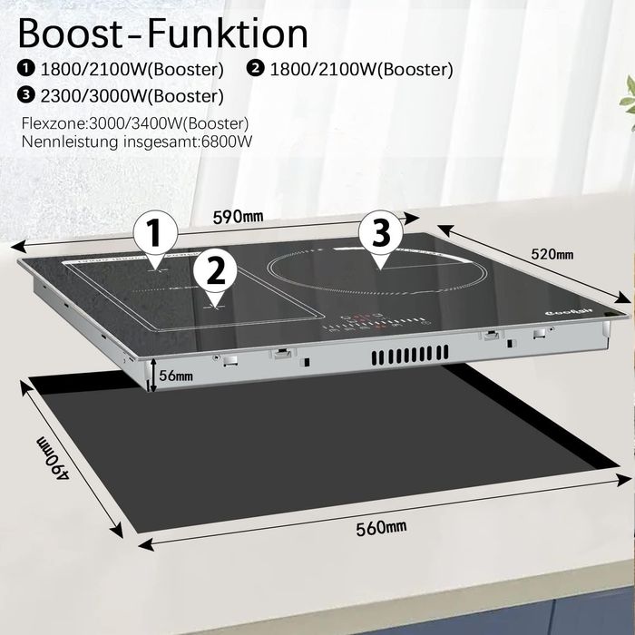 Płyta indukcyjna Cooksir csi-B36806-F1
