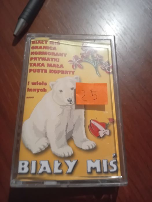 Kaseta magnetofonowa Biały miś i wiele innych