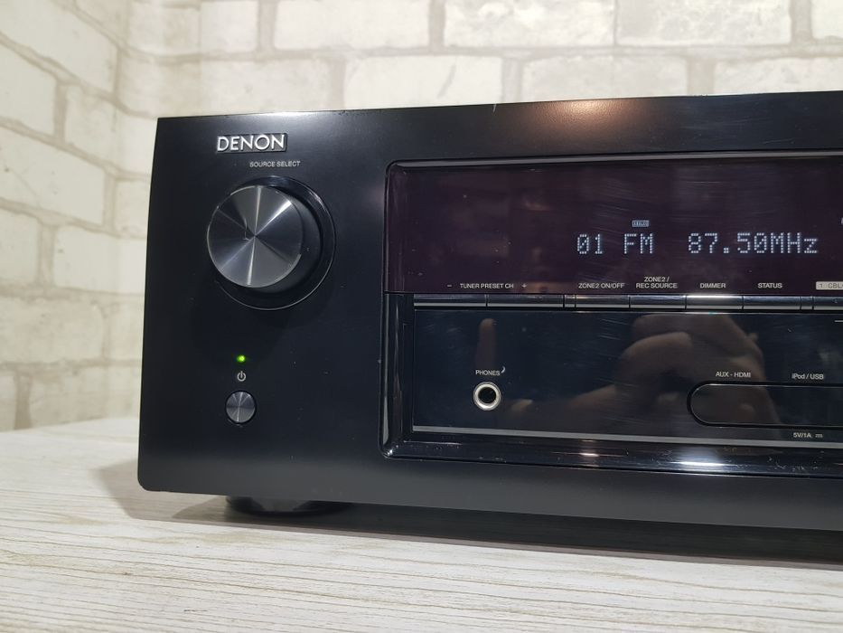 7.2 AV ресивер DENON AVR 2313, *7x135 Вт, HDMI,USB,4K, б/у з Німеччини