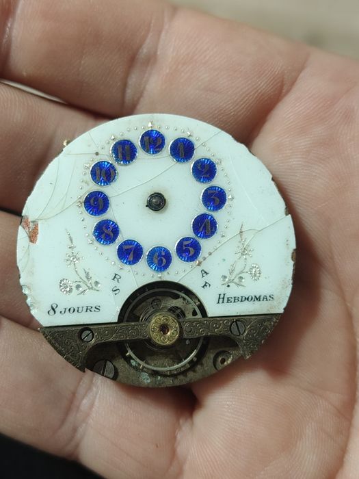 Mechanizm od zegarka kieszonkowego