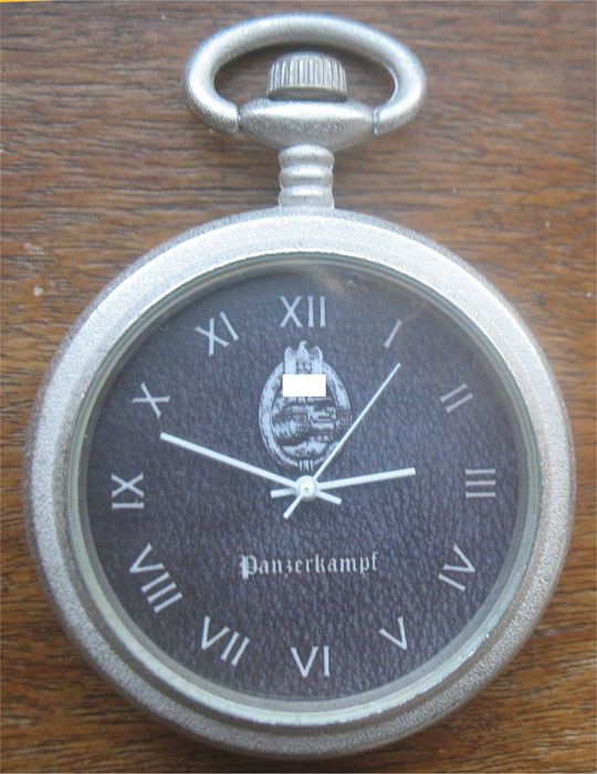 Relógio de Bolso Retro - Panzerkampf