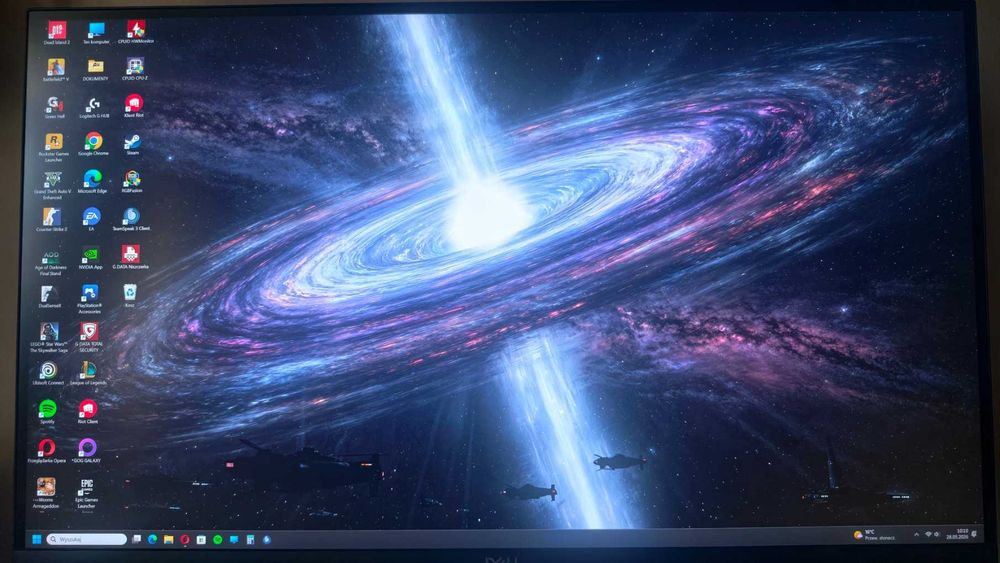 Monitor Dell S2722QC – 27 cali 4K / JAK NOWY