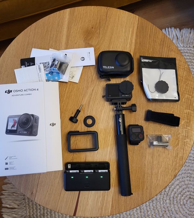 DJI Osmo action 4 + pilot DJI Osmo