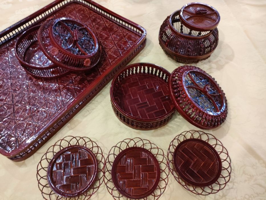 Tabuleiro conjunto para CHÁ. NOVO