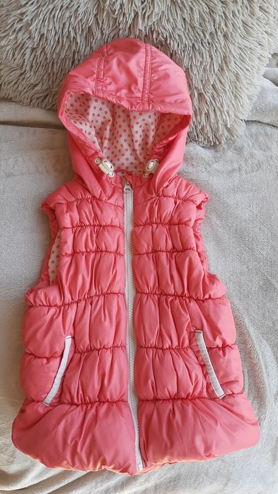 Kamizelka wiosenna Next 104 3/4 lata bezrękawnik Cudny taliowany ociep