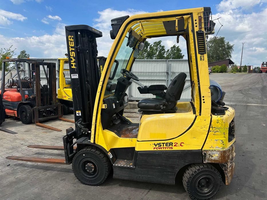 wózek widłowy HYSTER H2.0FT LPG 2000kg Triplex 4.90m wolny skok MAZDA