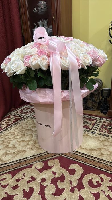 Великі букети троянд