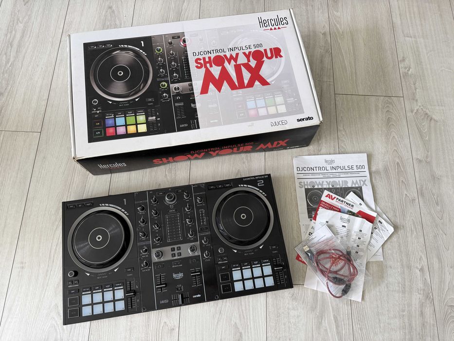 Mikser DJ Hercules DJControl Inpulse 500 2 kanałowy